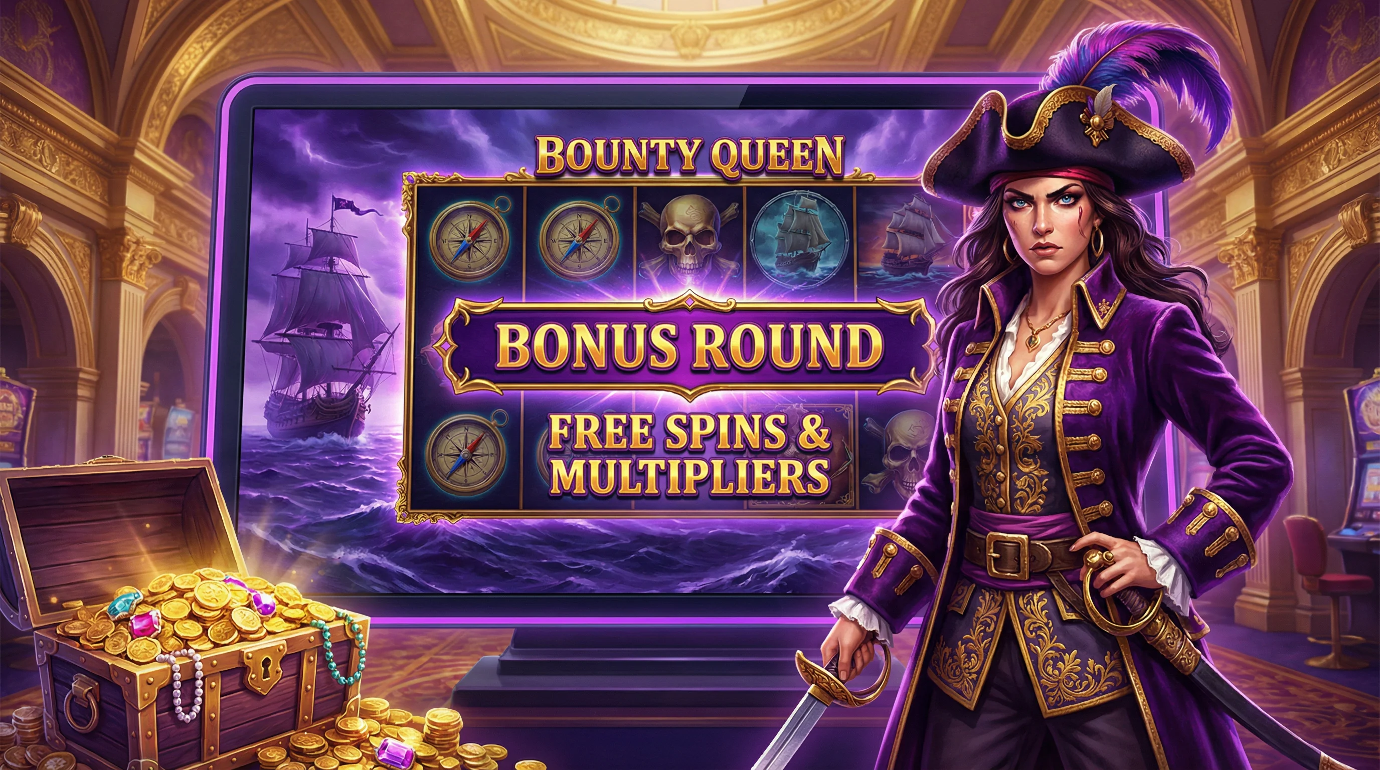 赏金女王游戏画面